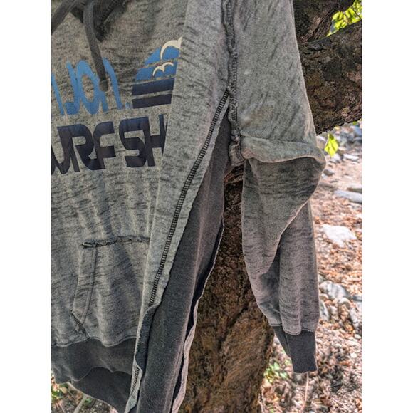 Ron Jon Surf Shop Gray Hoodie with kangaroo pocket youth XL Myrtle Beach - Picture 4 of 6